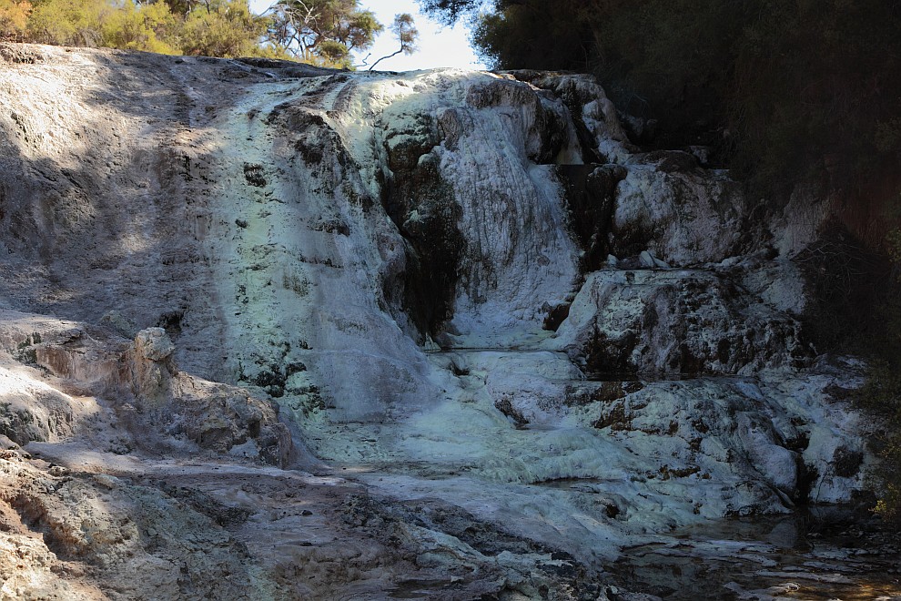 versteinerter Wasserfall